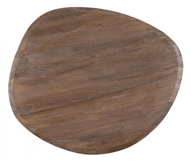 Masa Stanley Natur, Rustica, Blat Maro, 140 cm [6]