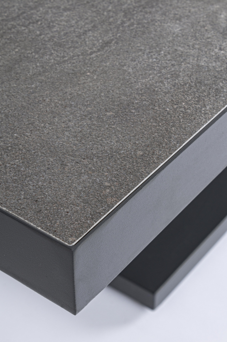 Masa Truman, Aluminiu, Negru, 140x85x49/72 cm [9]