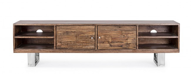 Masa TV Stanton, Lemn de mango, Maro, 175x40x45 cm [3]