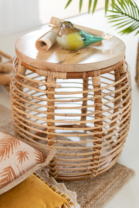 Masuta Ana , Ratan/Bambus, Natural, 38x38x48.5 cm [4]