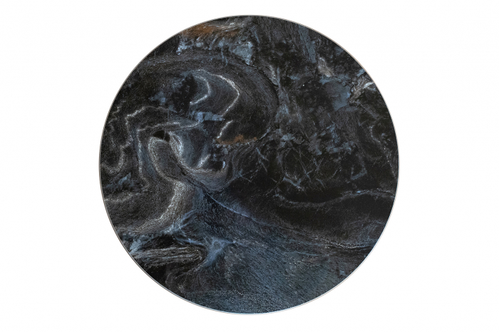 Masuta Heart, negru, 50x54 cm [4]