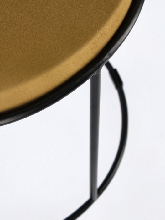 Masuta cafea, Ketaki mustar/negru Set2 [2]