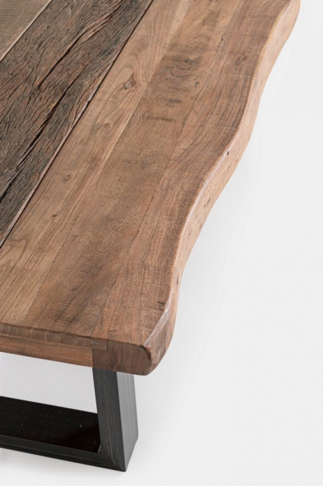 Masuta cafea NOTTINGHAM, lemn, maro, 120x70x42cm [4]