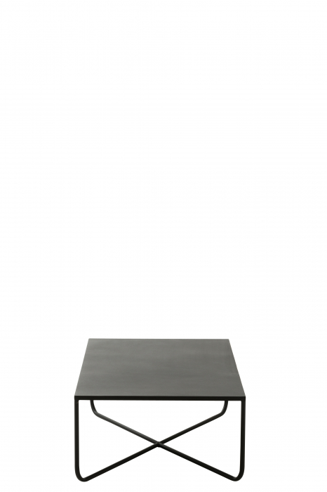 Masuta Cross, Metal, Negru, 100x60x32.5 cm [3]