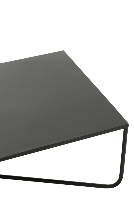 Masuta Cross, Metal, Negru, 100x60x32.5 cm [5]