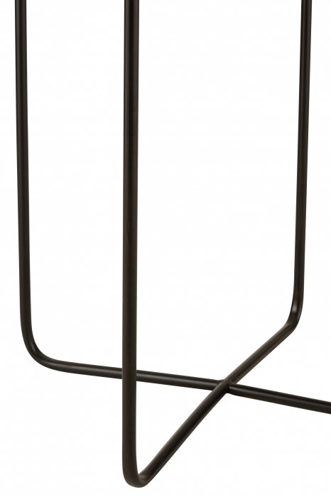 Masuta Cross, Metal, Negru, 35x35x50.5 cm [3]