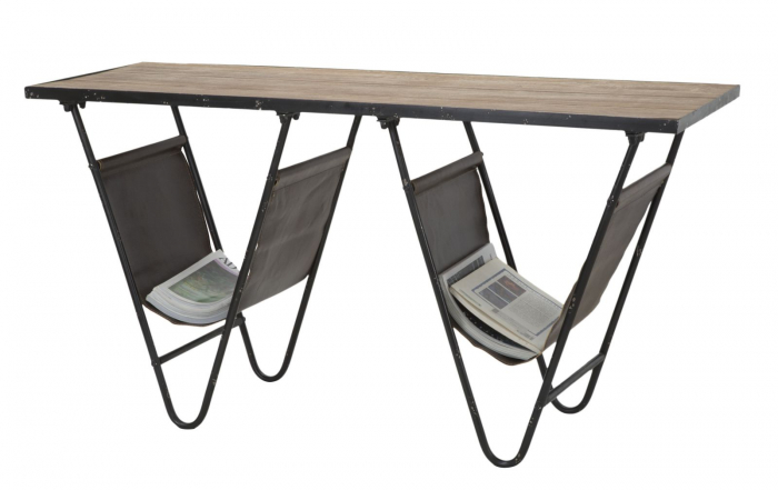 Masuta cu suport reviste (cm) 120X43X62,5 [9]