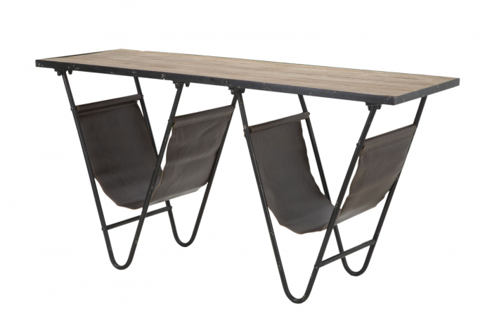 Masuta cu suport reviste (cm) 120X43X62,5 [2]