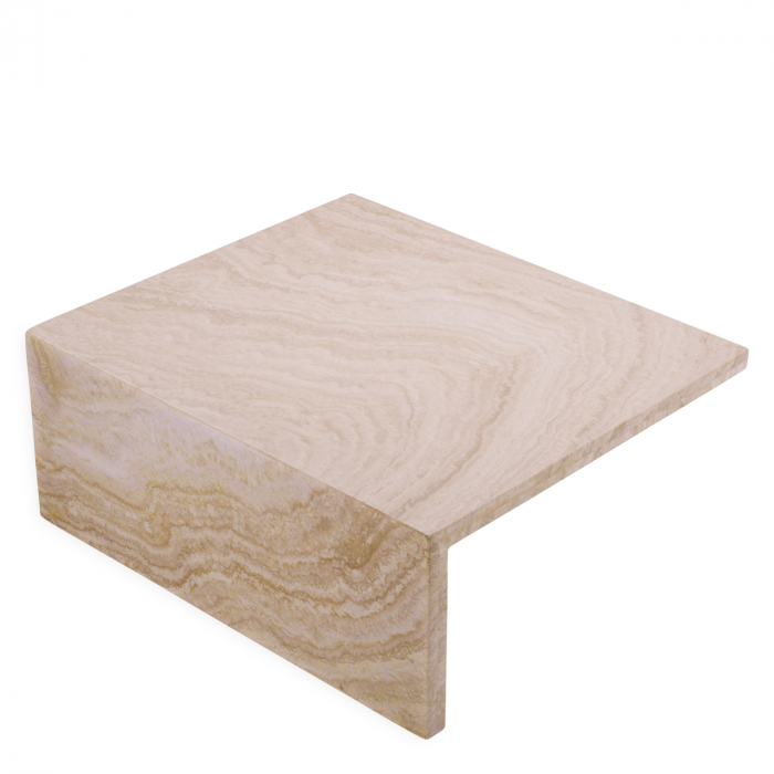 Măsuță de cafea, Amara High travertin, Dims: L. 70 | W. 60 | H. 28  (CM) [5]