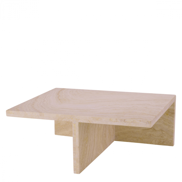Măsuță de cafea, Amara High travertin, Dims: L. 70 | W. 60 | H. 28  (CM) [3]