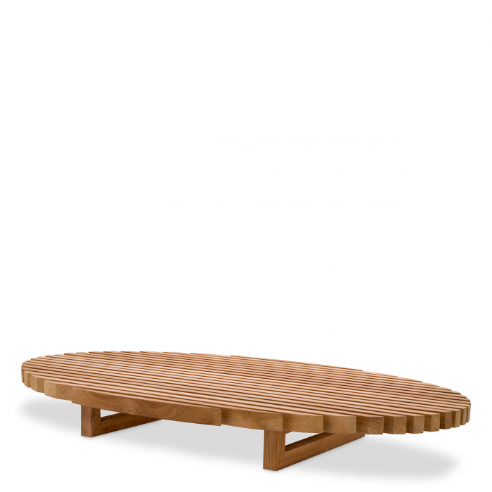 Măsuță de cafea, Anjuna teak natur de exterior , Dims: L. 170.5 | W. 99.5 | H. 21.5  (CM) [1]