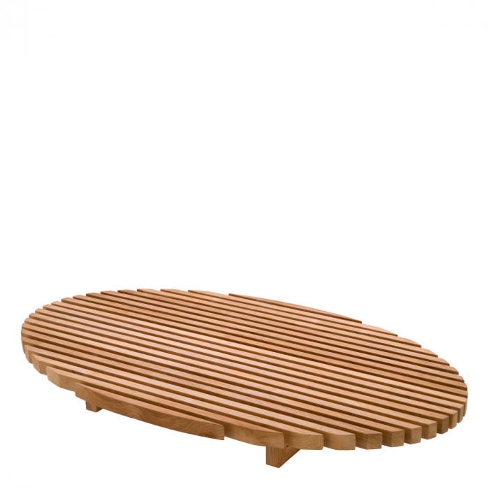 Măsuță de cafea, Anjuna teak natur de exterior , Dims: L. 170.5 | W. 99.5 | H. 21.5  (CM) [3]
