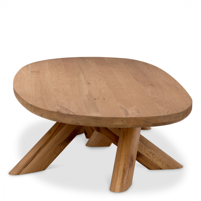 Măsuță de cafea, Bayshore, din lemn de stejar , Dims: L. 170 | W. 85 | H. 35  (CM) [5]