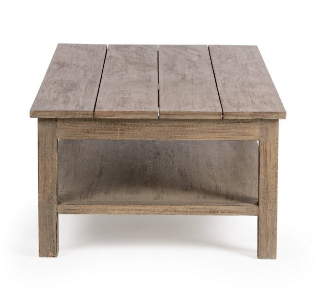 Masuta de cafea Brasilia, lemn, maro, 110x65x40 cm [4]