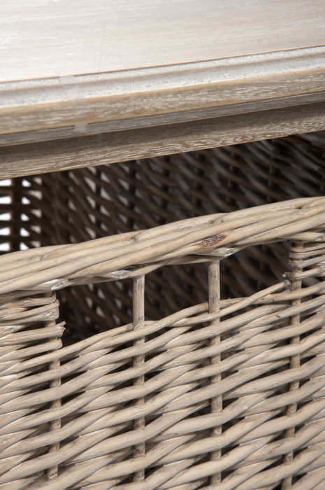 Masuta de cafea RH, Lemn, Natural, 120.2x69x50.5 cm [5]