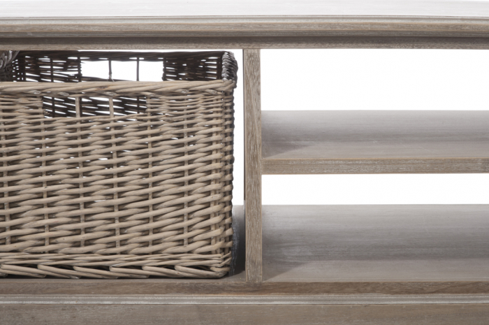 Masuta de cafea RH, Lemn, Natural, 120.2x69x50.5 cm [3]