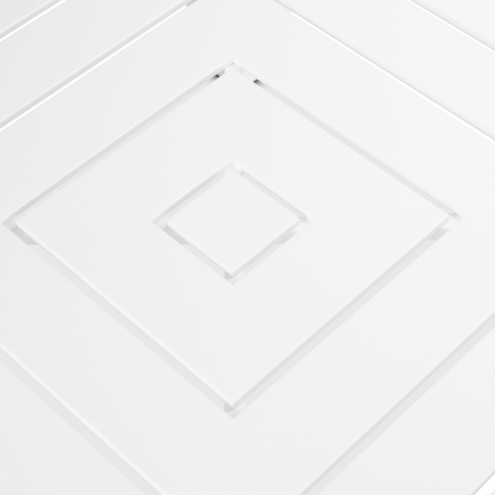 Masuta de cafea de exterior, Vistamar alb mat [7]