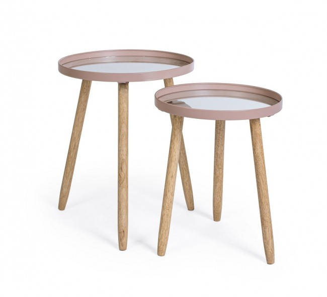 Masuta de cafea Edvard Mov, Set de 2  [4]