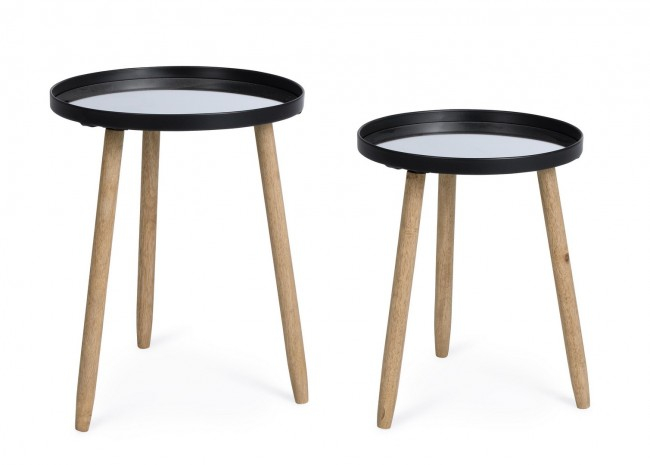 Masuta de cafea Edvard Negre, Set 2 [1]
