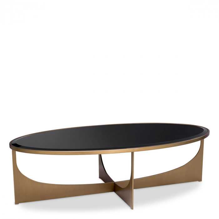Măsuță de cafea, Elegance, finisaj alama, Dims: L. 120 | W. 60 | H. 35  (CM) [1]