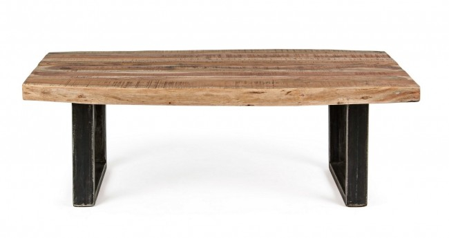 Masuta de cafea Elmer, Lemn de acacia, Maro, 120x70x42 cm  [3]