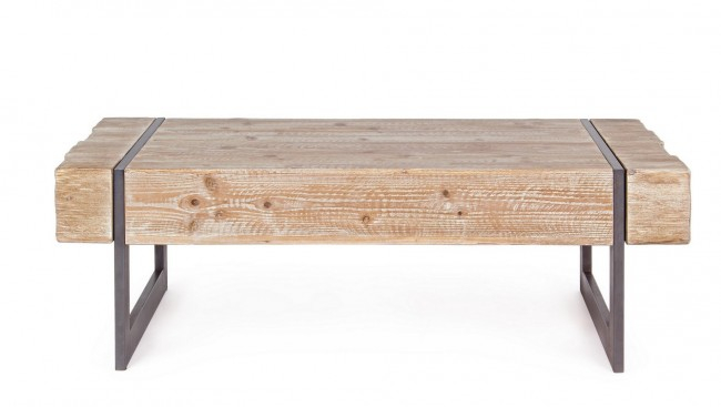 Masuta de cafea Garrett, Lemn, Maro, 120x60x40 cm  [3]