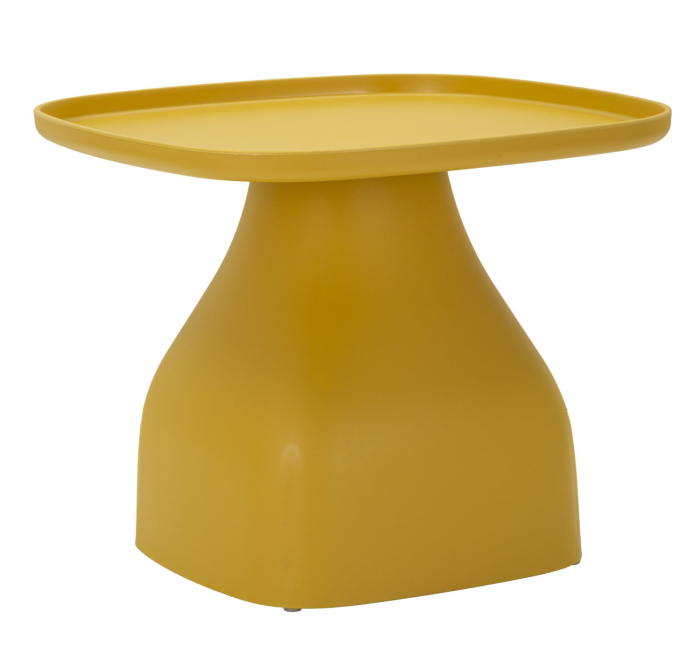 Masuta de cafea Gea galbena 48x48x38 cm [1]