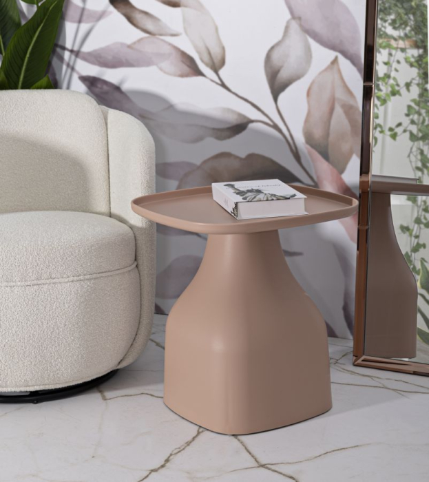Masuta de cafea Gea roz 48x48x50 cm [6]