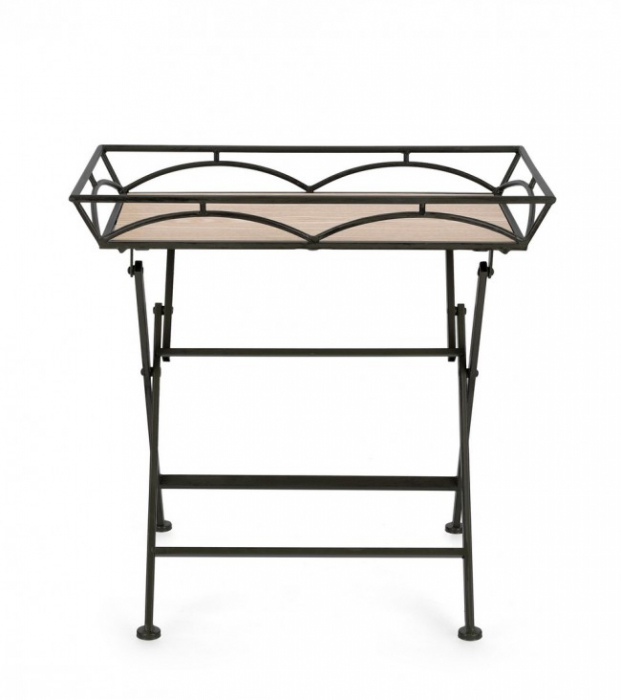 Masuta de cafea Guenda, Negru H60 [2]