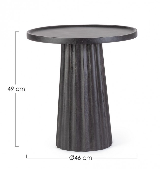 Masuta de cafea Orissa, Negru D46 [2]