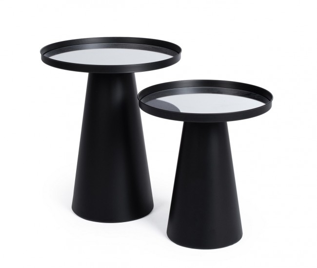 Masuta de cafea Reflex, Negre, Set de 2 [3]