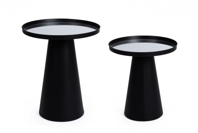 Masuta de cafea Reflex, Negre, Set de 2 [1]