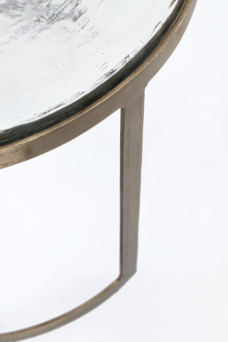 Masuta de cafea Rotunda Zayla, Alama Set 2 [4]