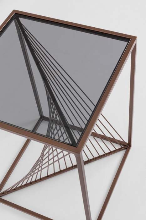 Masuta de cafea Spiral Coin 40X40 [3]