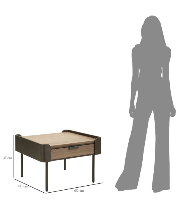 Masuta de cafea Toronto 60x60x41 cm [8]