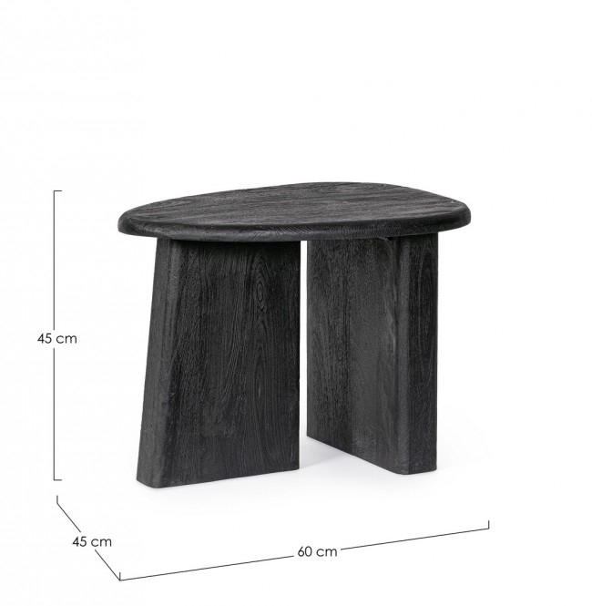 Masuta de cafea Zacatecas, Negru 60X45 [3]