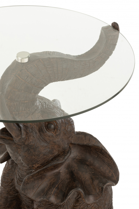 Masuta Elephant, Compozit, Maro, 52.3x48x65 cm [3]