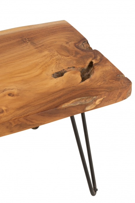 Masuta Irregular, Lemn, Maro, 60x40x50 cm [3]
