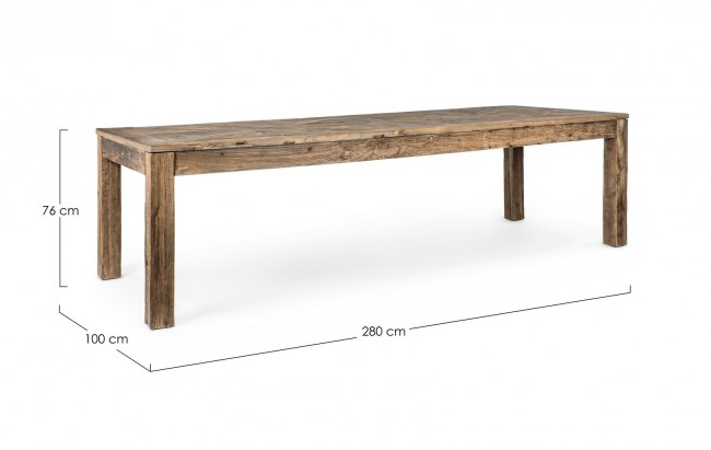 Masuta Kaily, Lemn, Natural, 280x76x100 [2]