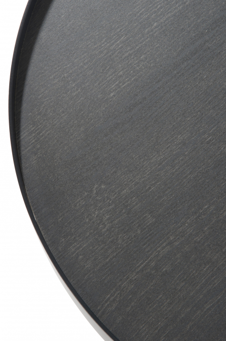 Masuta , Lemn, Negru, 60.5x60.5x45 cm [2]