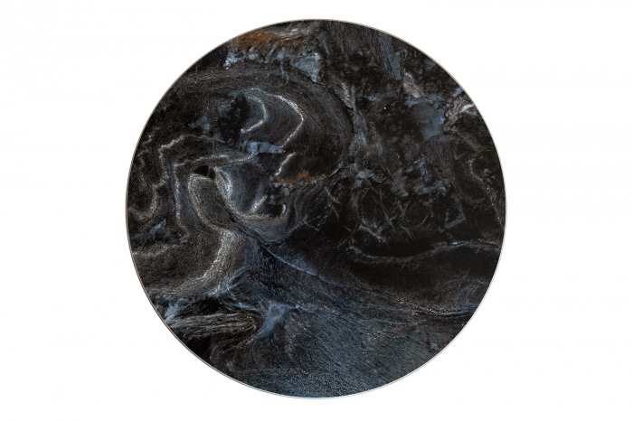 Masuta Blooming, negru, 50x54 cm [2]