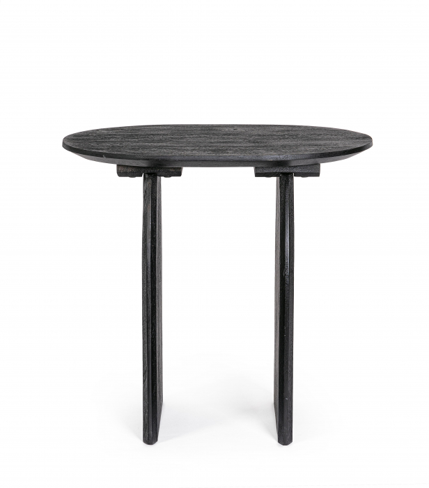 Masuta Monterrey, Lemn, Negru, 60x45x56 cm [6]