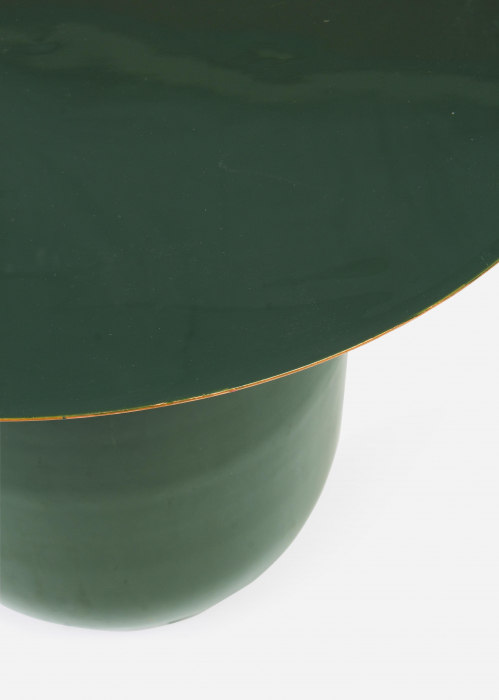 Masuta Nalima D50, Otel, Verde, 50x50x39.5 cm [5]