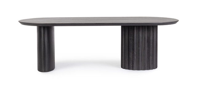 Masuta, Orissa, Lemn de mango, Negru, 130X65 [5]