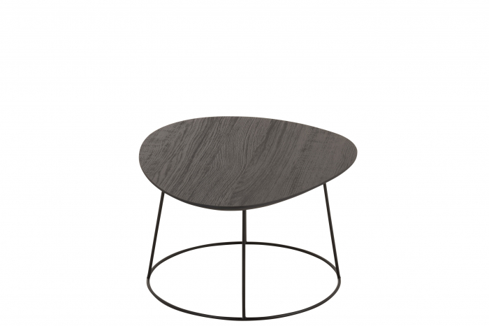 Masuta Oval, Lemn, Maro, 69x55x35 cm [3]