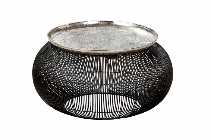Masuta Puntual, Aluminiu, Argintiu/Negru, 27.5 x 51 cm [2]