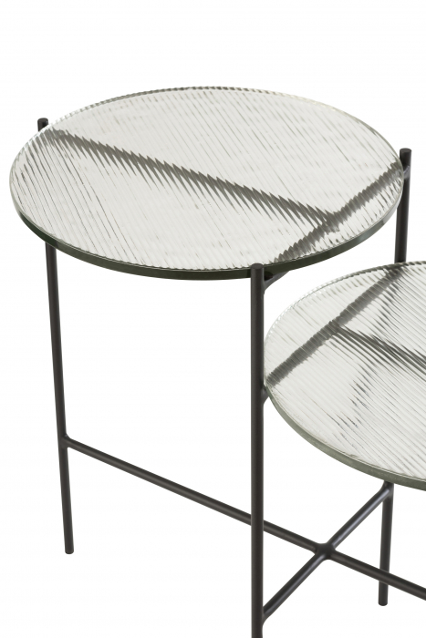 Masuta, Sticla, Transparent, 80x38x57 cm [2]