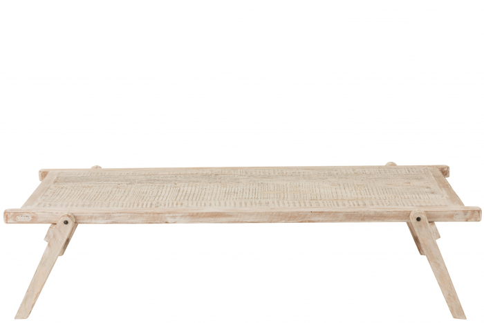 Masuta Wash, Lemn, Alb, 181x86x42 cm [2]