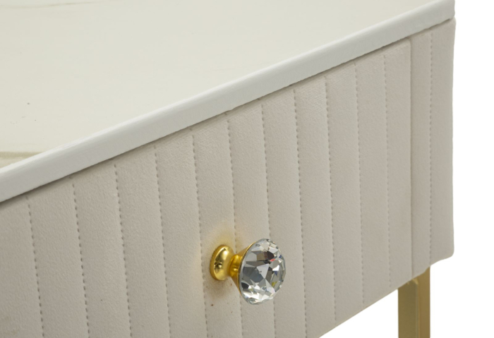 Mese inalte patrate, Cristy set de 2, ø 45x90-40x70 cm [6]