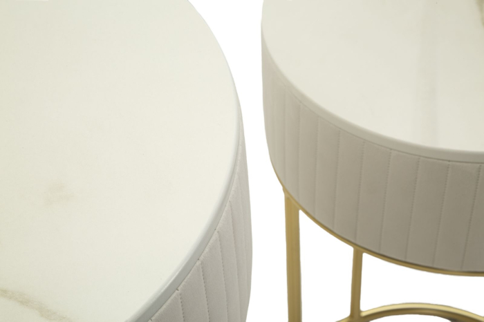 Mese rotunde Cristy, set de 2, ø 50x90-40x70 cm [3]